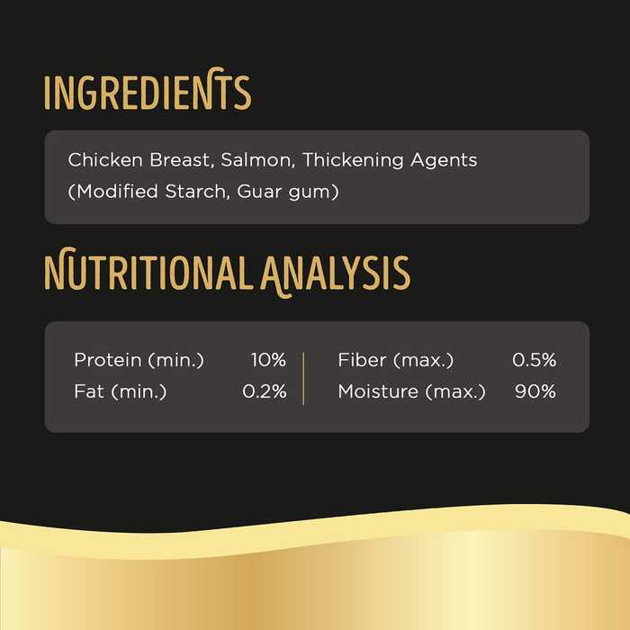 SHEBA Deluxe  Premium Wet Cat Food with Succulent Chicken Breast with Salmon 85g