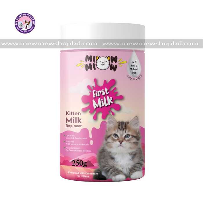 Miow Miow First Milk Kitten Milk Replacer 250g