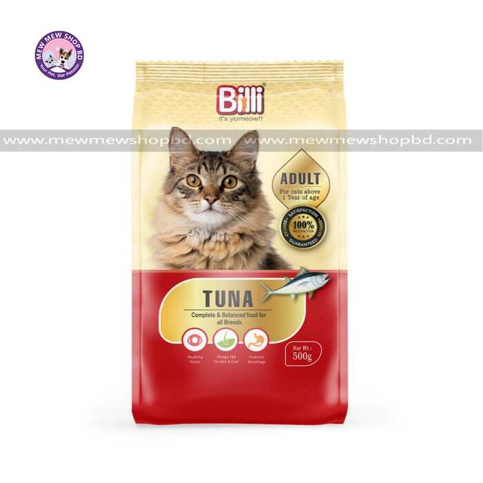 Billi Adult Cat Food Real Tuna 500g